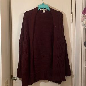 Burgundy Cardigan size M